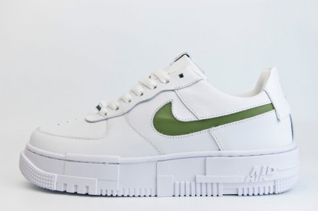 кроссовки Nike Air Force 1 Low Pixel Wmns White / Green