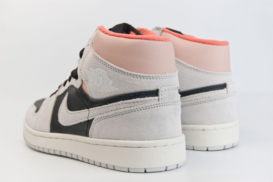 кроссовки Nike Air Jordan 1 Wmns Pink / Black