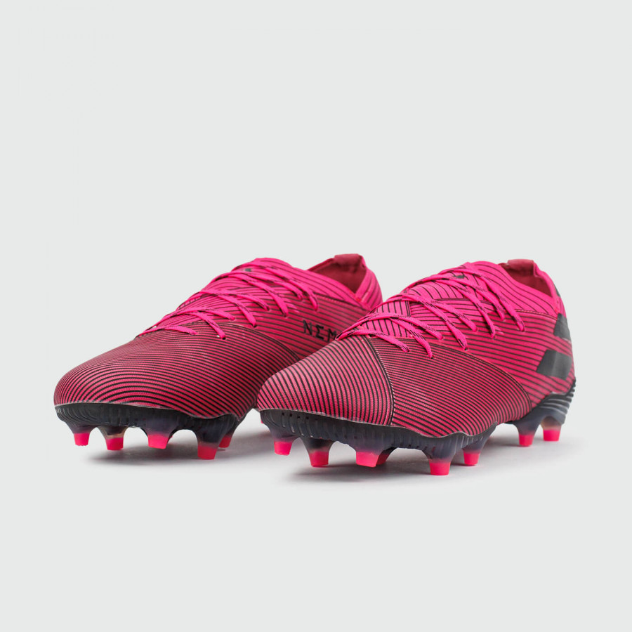 футбольная обувь Adidas Nemeziz 19.1 Fg Shock Pink / Black