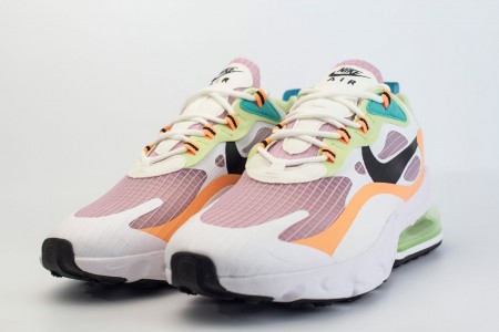кроссовки Nike Air Max 270 React Wmns White / Orange