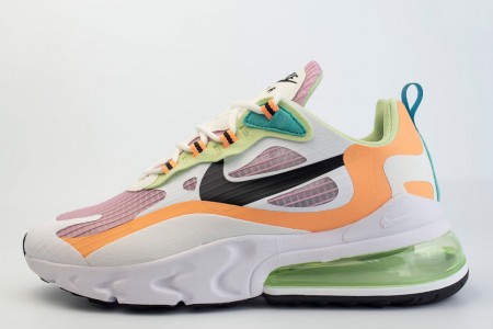 кроссовки Nike Air Max 270 React Wmns White / Orange