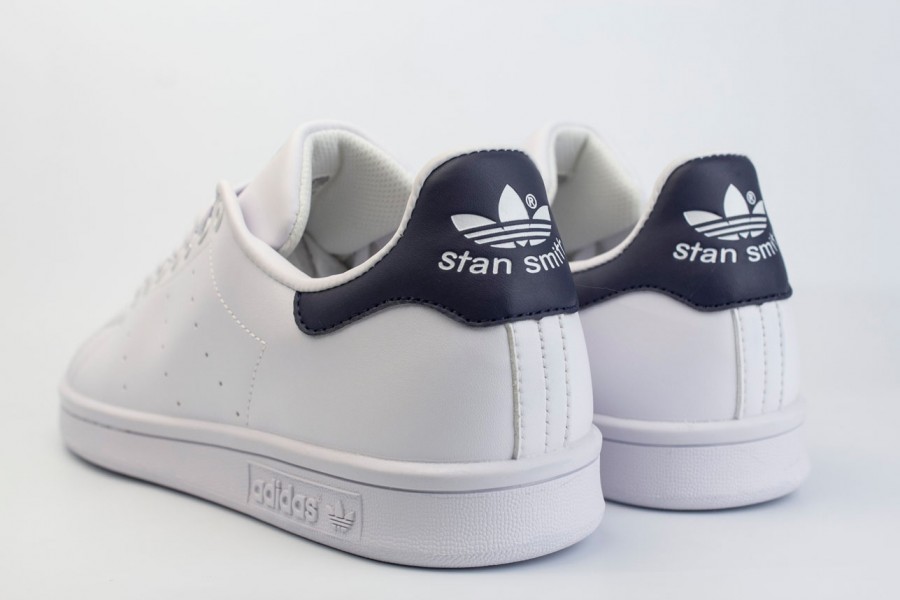кроссовки Adidas Stan Smith White / Navy