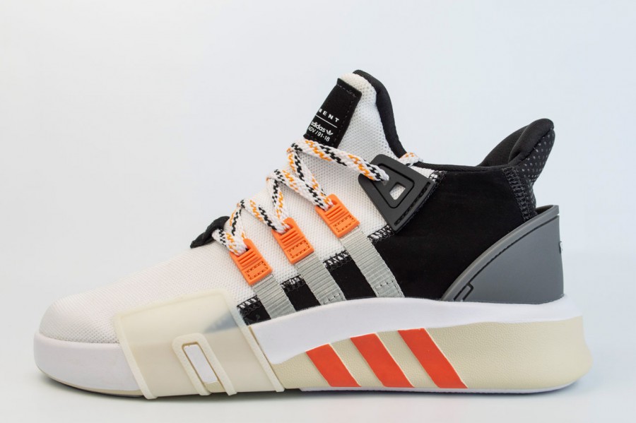 кроссовки Adidas EQT Bask ADV White / Black / Orange