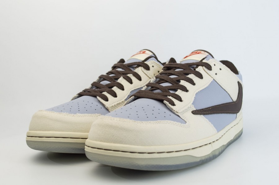 кроссовки Nike Dunk Low White / Grey x PlayStation