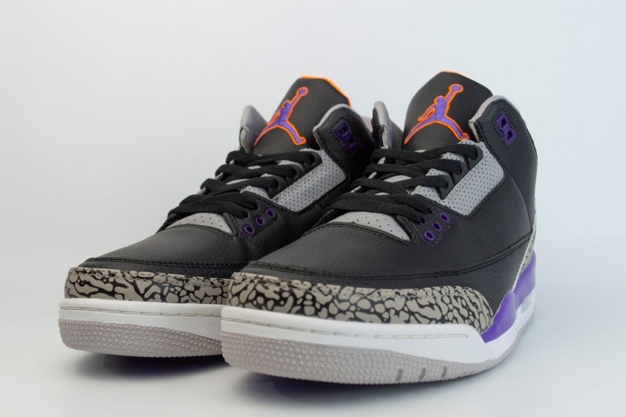 кроссовки Nike Air Jordan 3 Retro Court Purple