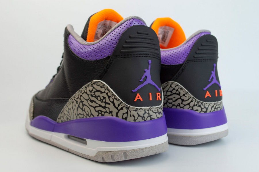 кроссовки Nike Air Jordan 3 Retro Court Purple