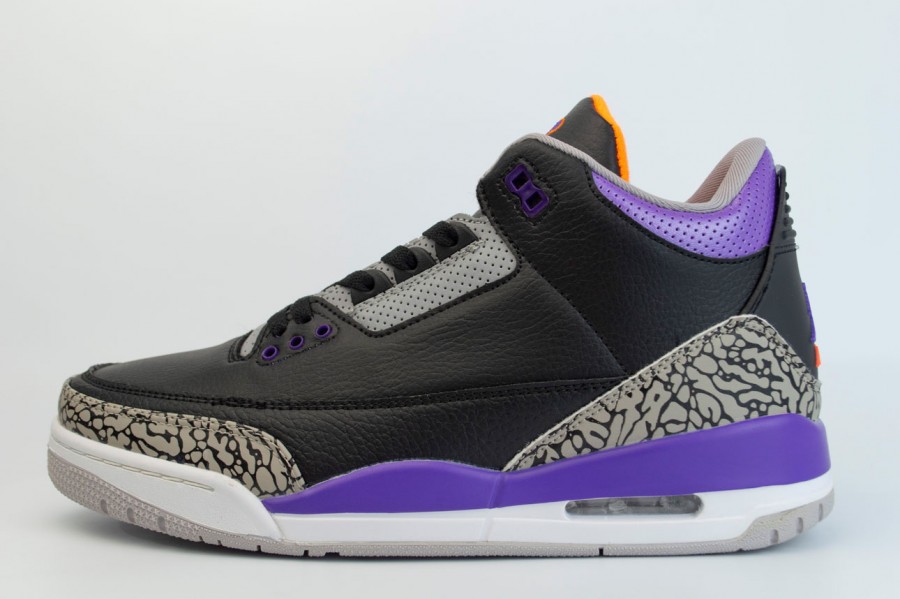 кроссовки Nike Air Jordan 3 Retro Court Purple