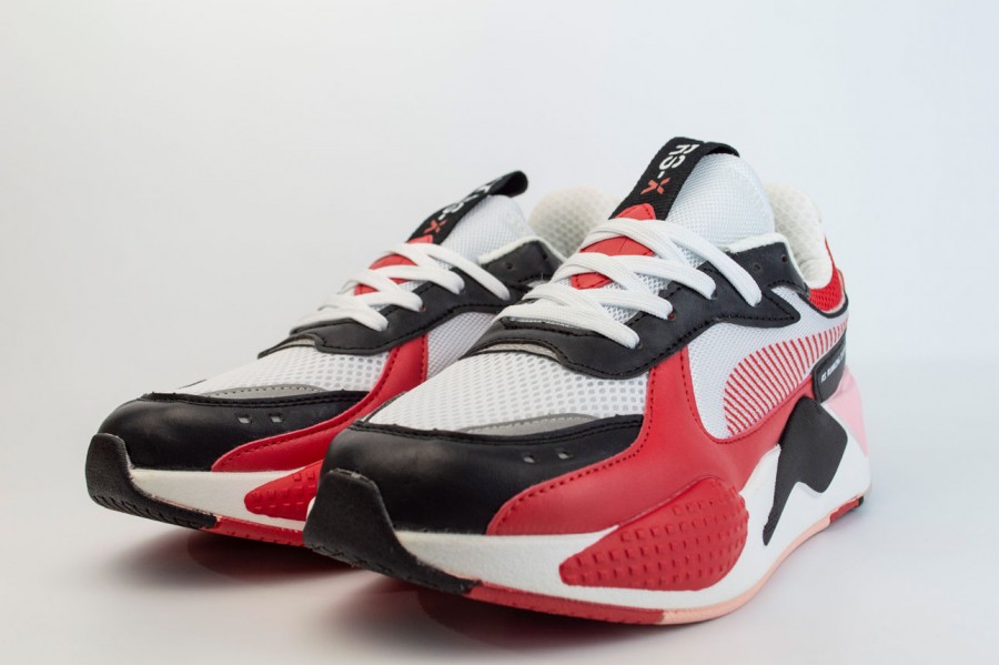 кроссовки Puma RS-X White / Red / Black