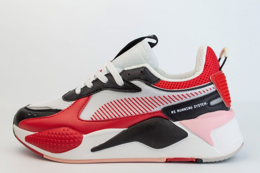 кроссовки Puma RS-X White / Red / Black