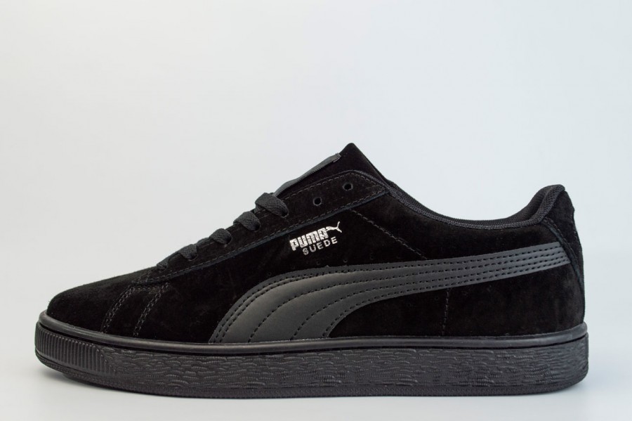 кроссовки Puma Suede Classic Triple Black