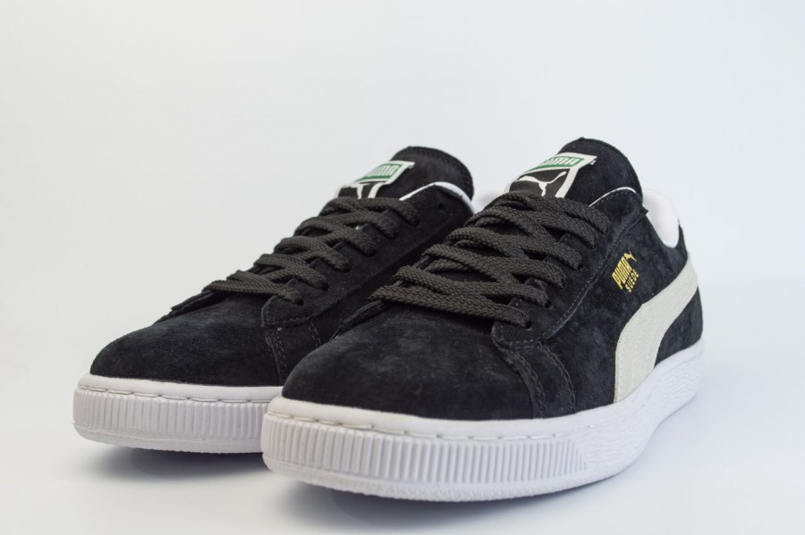кроссовки Puma Suede Classic Black / White