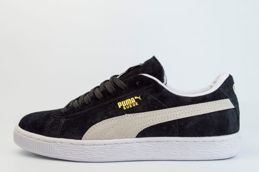 кроссовки Puma Suede Classic Black / White