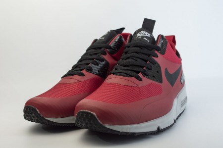 кроссовки Nike Air Max 90 Mid Winter Red / Grey