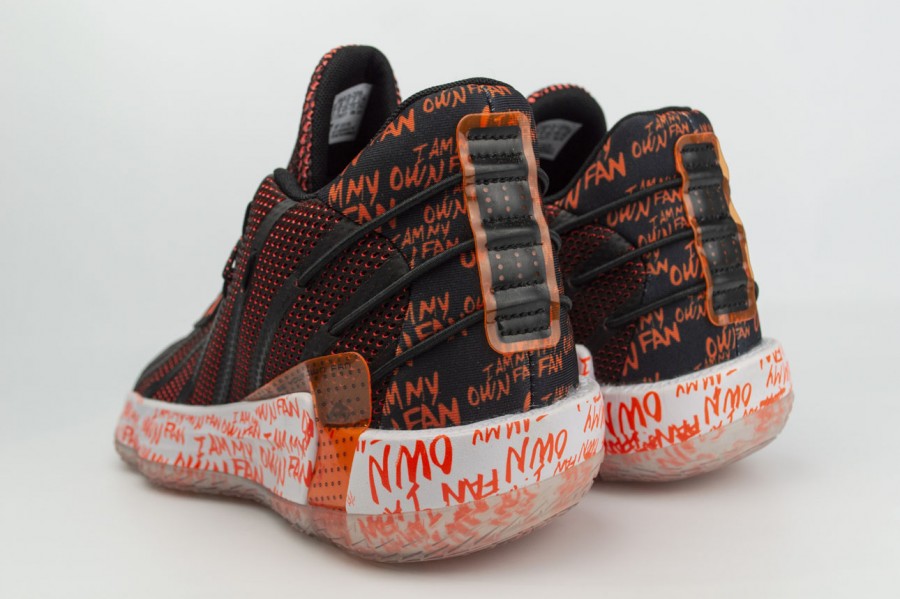 кроссовки Adidas Dame Lillard 7 Black / Orange