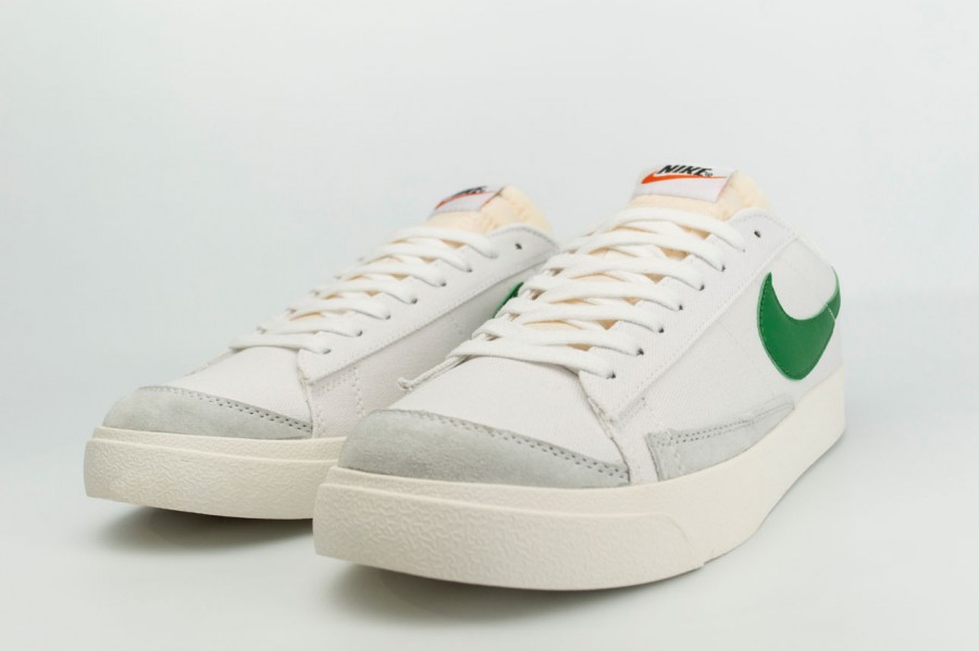 кроссовки Nike Blazer Low 77 Vintage White / Green