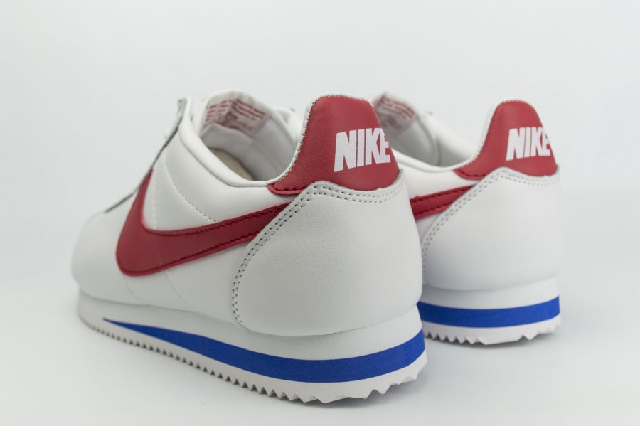 кроссовки Nike Cortez Classic Leather White / Red