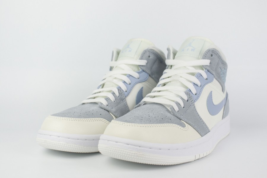 кроссовки Nike Air Jordan 1 Wmns Mixed Textures Blue