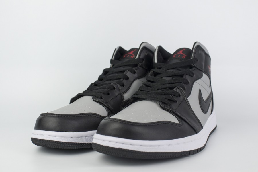 кроссовки Nike Air Jordan 1 Black / Grey / Red