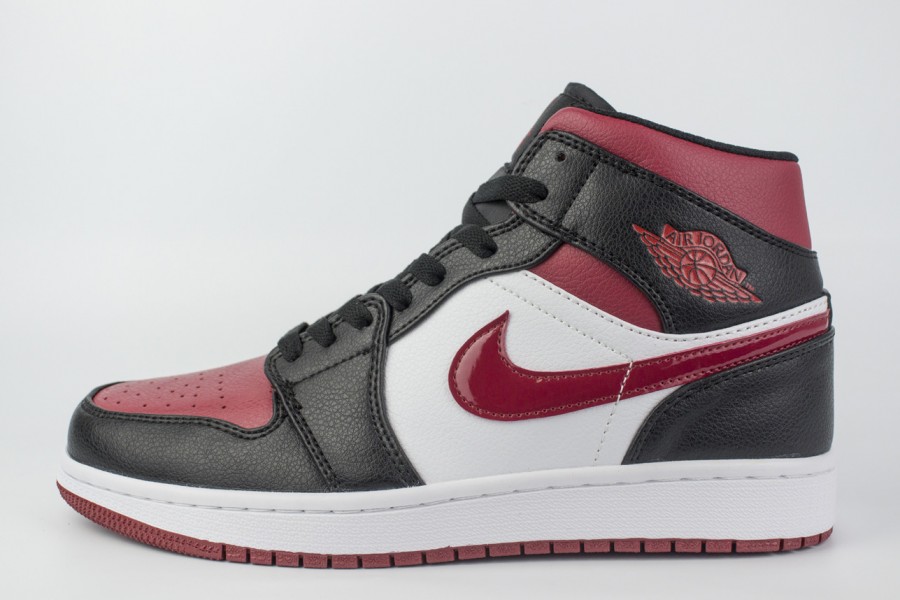кроссовки Nike Air Jordan 1 Bred Toe