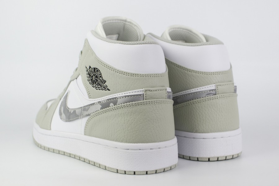 кроссовки Nike Air Jordan 1 Grey / Camo