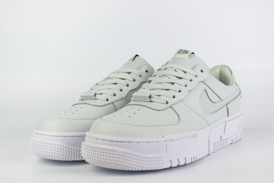 кроссовки Nike Air Force 1 Low Pixel Wmns Lthr Mint / White