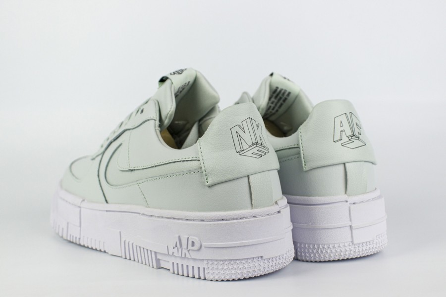 кроссовки Nike Air Force 1 Low Pixel Wmns Lthr Mint / White