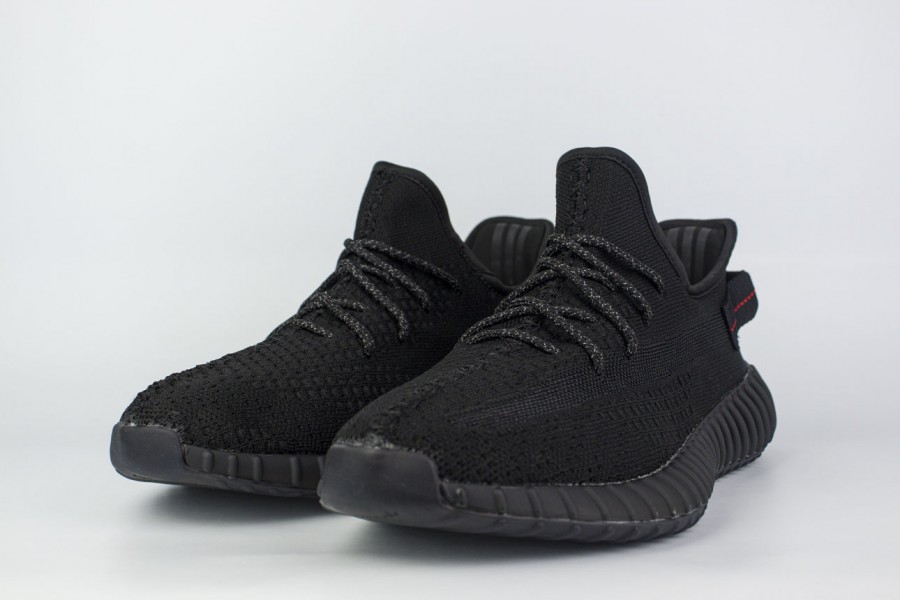 кроссовки Adidas Yeezy 350 boost v2 All Black
