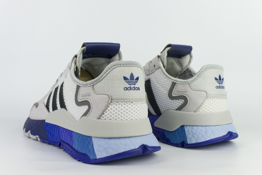 кроссовки Adidas Nite Jogger Winterized Grey / Blue