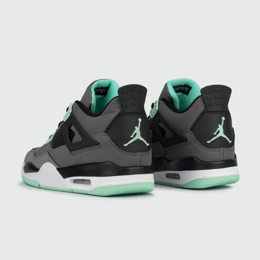кроссовки Nike Air Jordan 4 Retro Green Glow