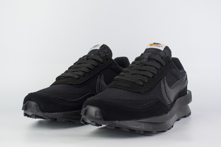 кроссовки Nike Waffle Daybreak x SACAI Triple Black