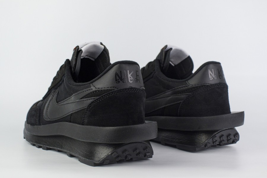 кроссовки Nike Waffle Daybreak x SACAI Triple Black