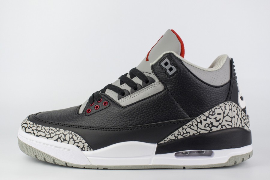 кроссовки Nike Air Jordan 3 Black Cement