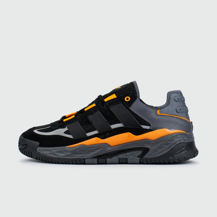 кроссовки Adidas Niteball Black / Orange