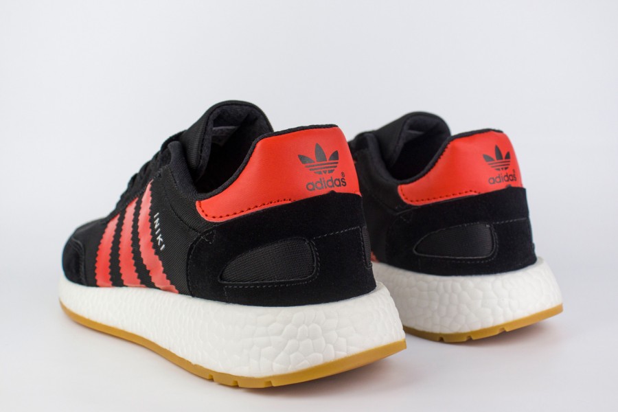 кроссовки Adidas Iniki Runner Boost Black / Red