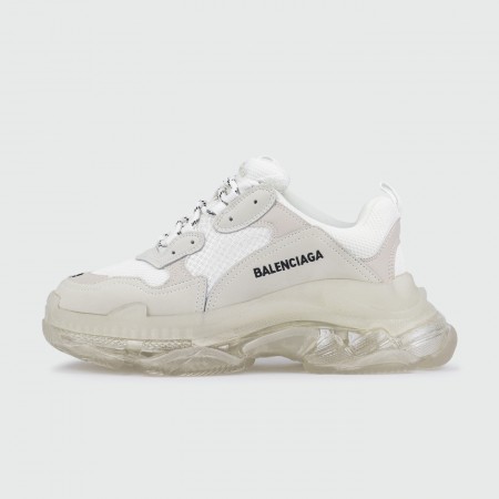 кроссовки Balenciaga Triple S Silver / Clear Sole