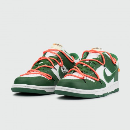 кроссовки Nike Dunk Low x Off-White - Pine Green
