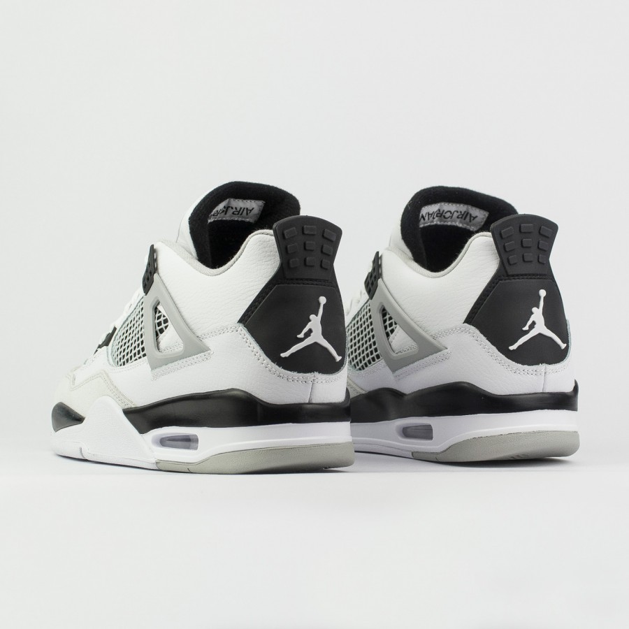 кроссовки Nike Air Jordan 4 Retro White / Black