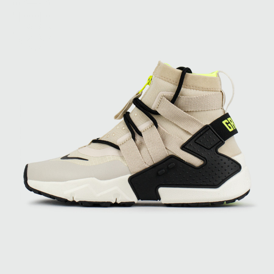 кроссовки Nike Air Huarache Gripp Grey / Yellow