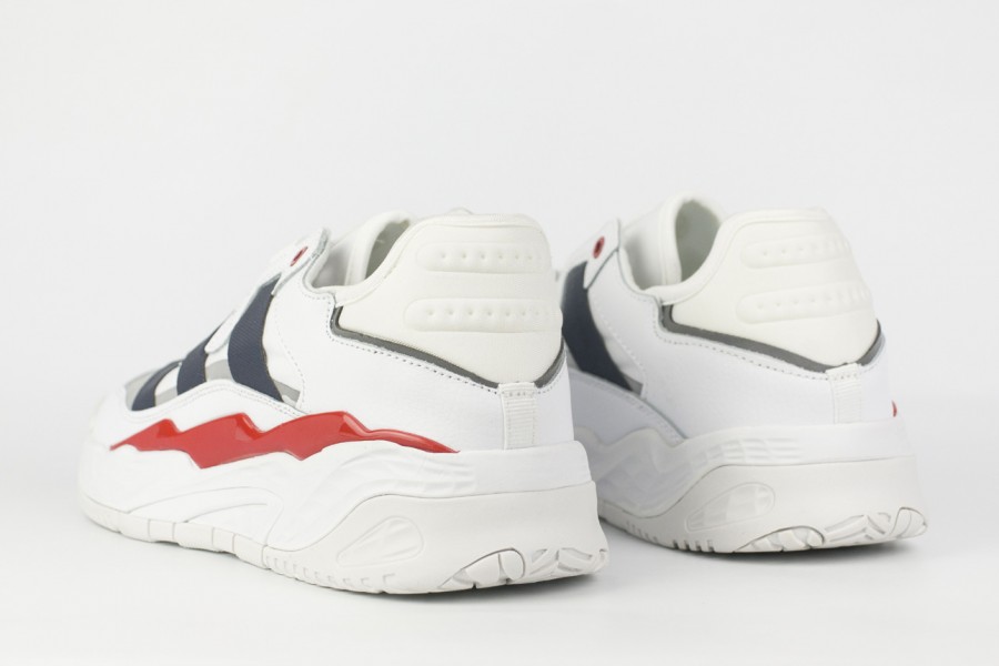 кроссовки Adidas Niteball White / Blue / Red new2