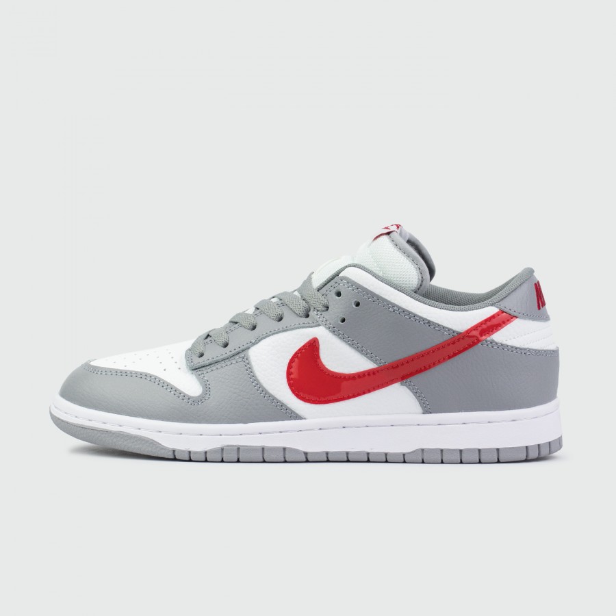 кроссовки Nike Dunk Low Grey / Red