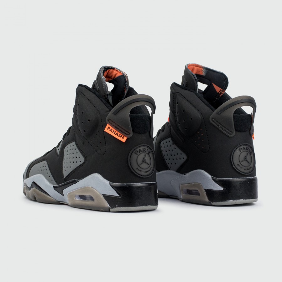 кроссовки Nike Air Jordan 6 Grey / Black