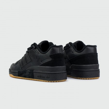 кроссовки Adidas Forum Low Black / Gum Ftwr.