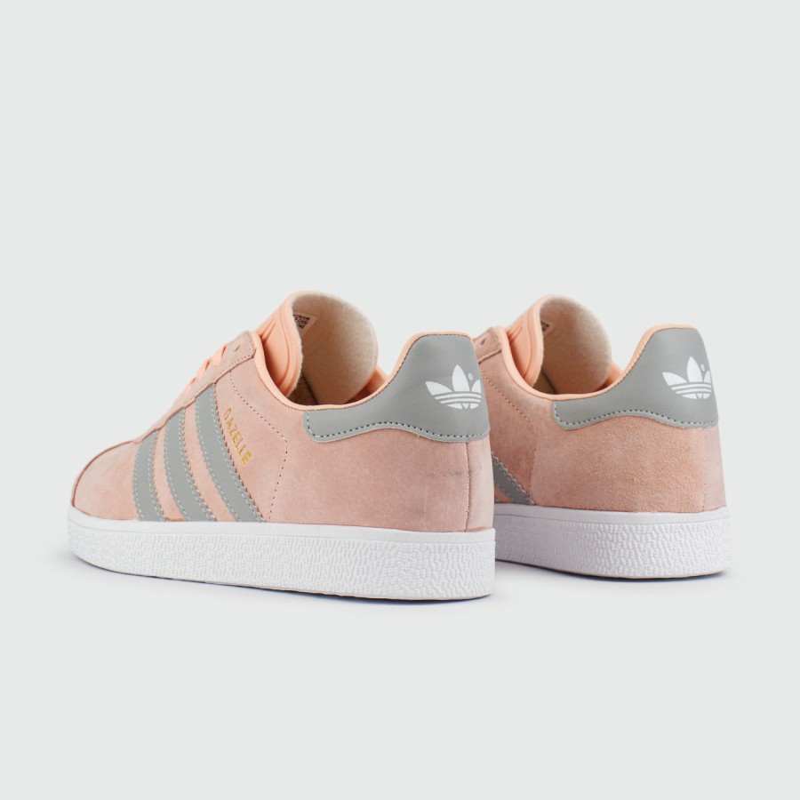 кроссовки Adidas Gazelle Suede Pink / Grey Str.