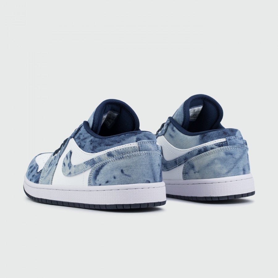 кроссовки Nike Air Jordan 1 Low Washed Denim