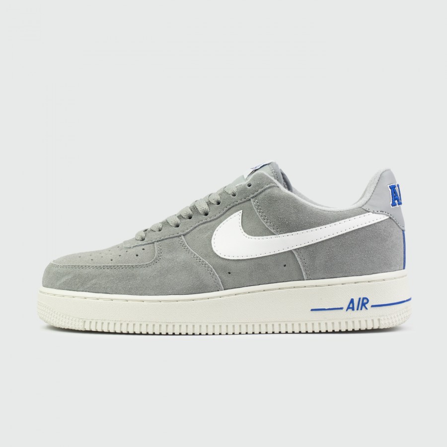 кроссовки Nike Air Force 1 Low Suede Grey / Wh.