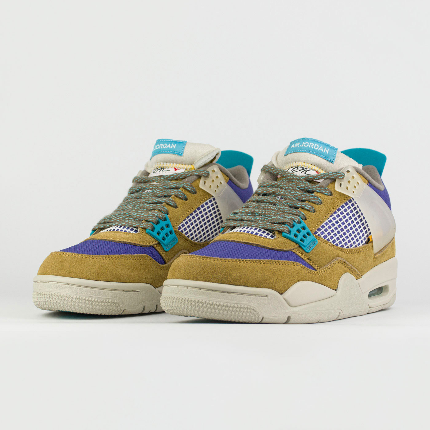 Кроссовки Nike Air Jordan 4 Retro x Union Desert Moss