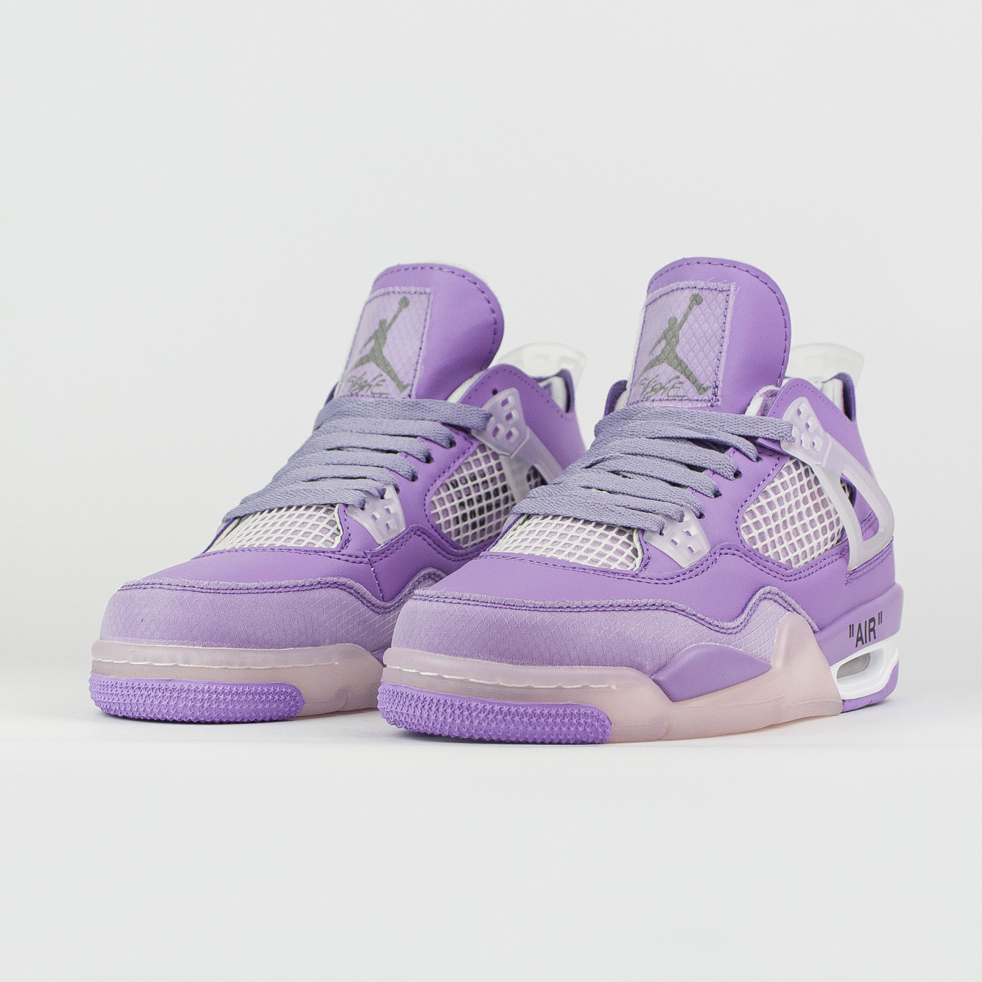 Кроссовки Nike Air Jordan 4 x Off-White Purple