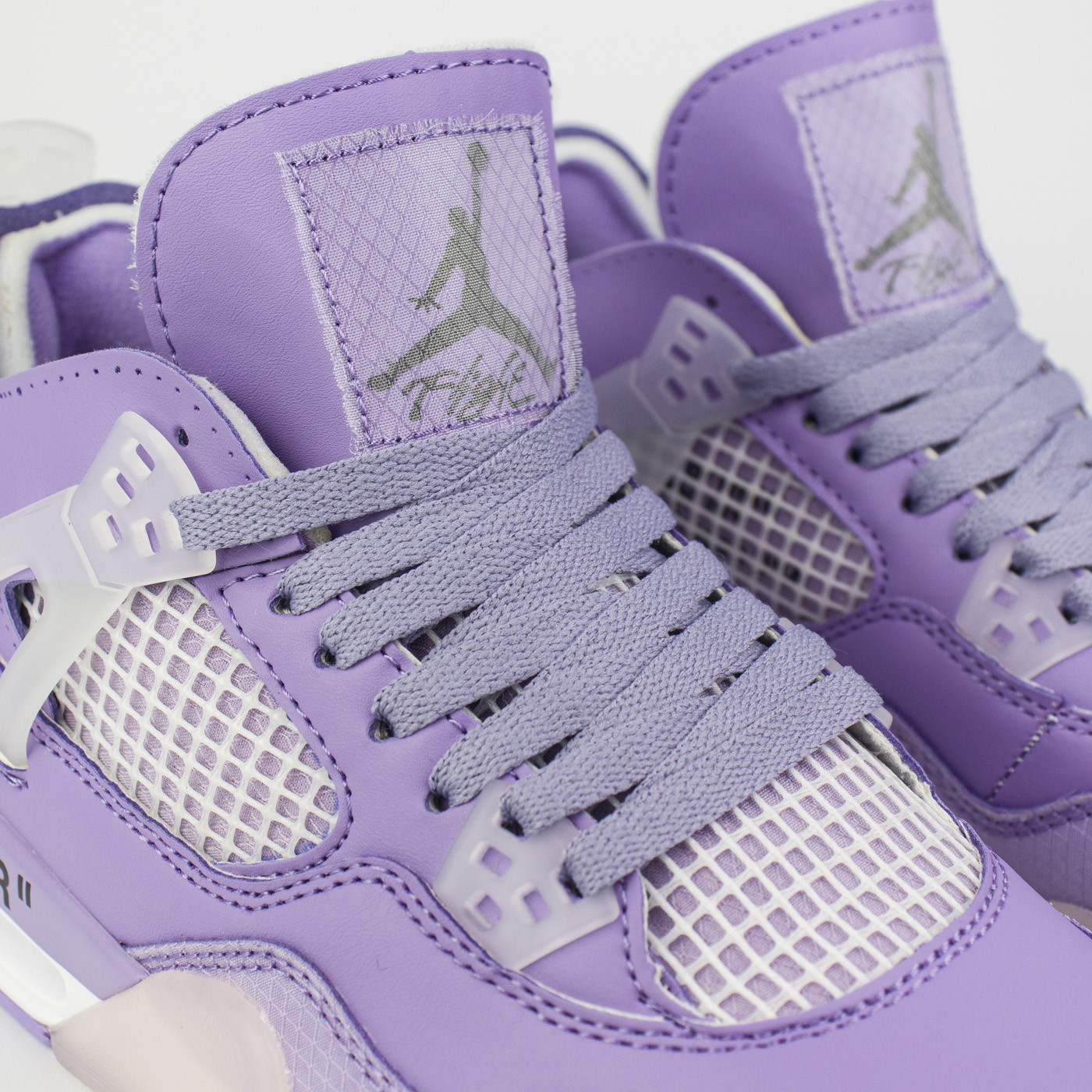 Кроссовки Nike Air Jordan 4 x Off-White Purple