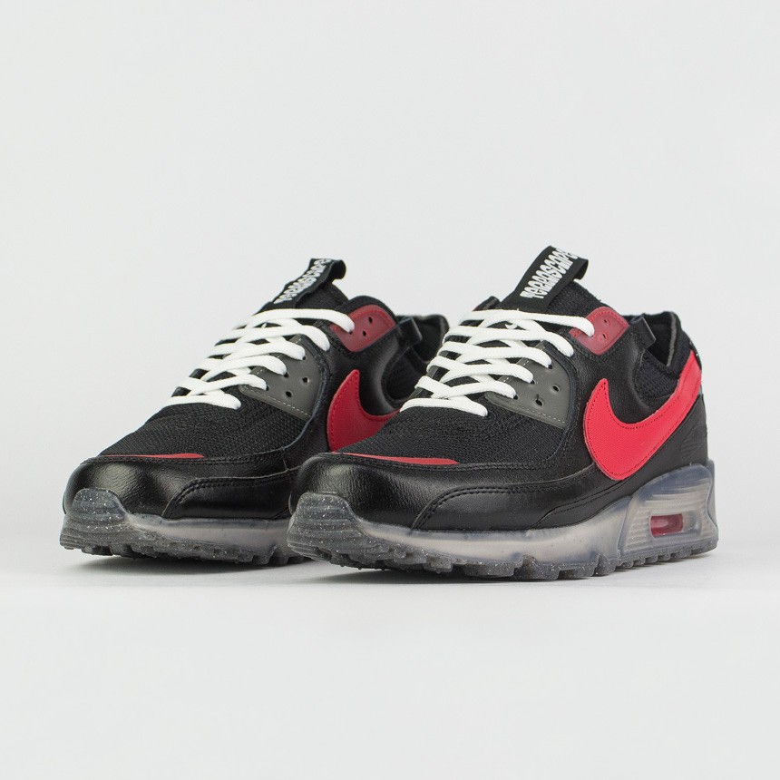 кроссовки Nike Air Max Terrascape 90 Leather Black / Red