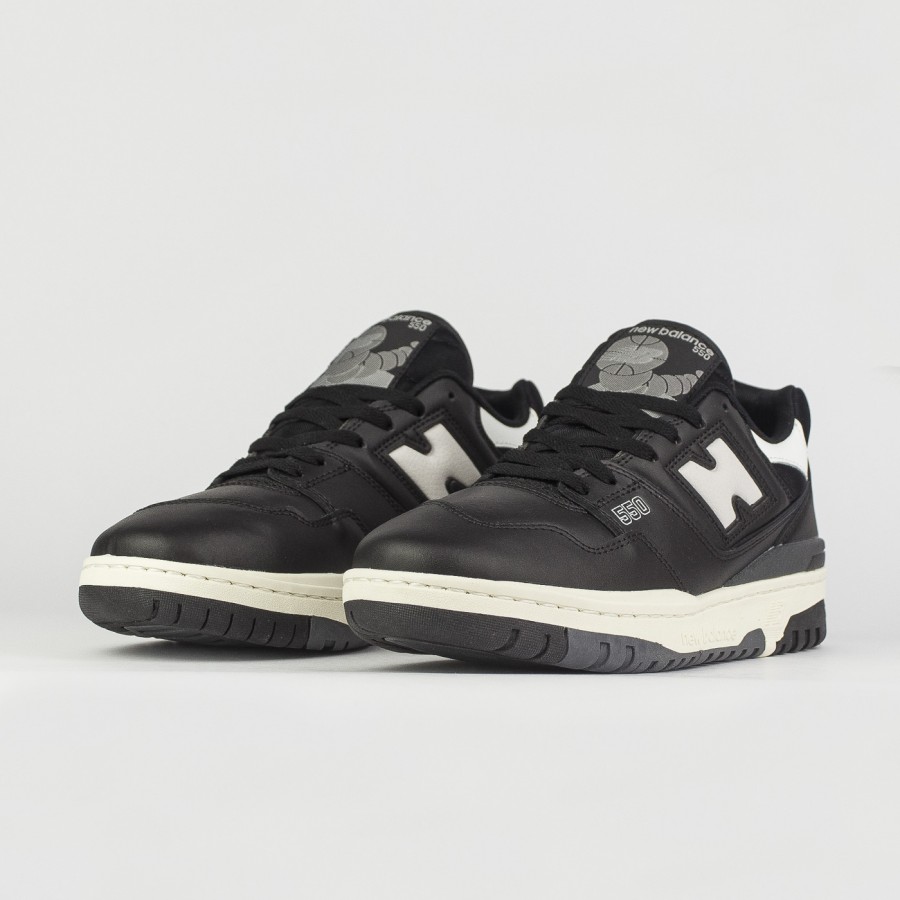 кроссовки New Balance 550 Black / White new